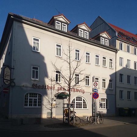 Gasthof Zur Schweiz Jena Exteriör bild